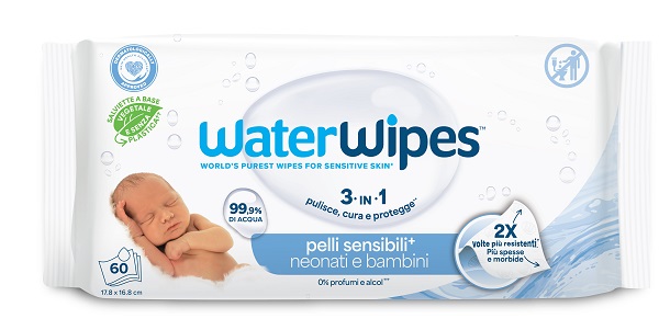 WATERWIPES BIO SALVIETTE 60 PEZZI - Farmadott.it