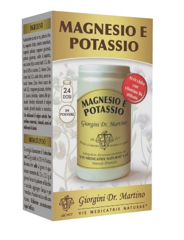 MAGNESIO E POTASSIO POLVERE 180 G - Farmadott.it