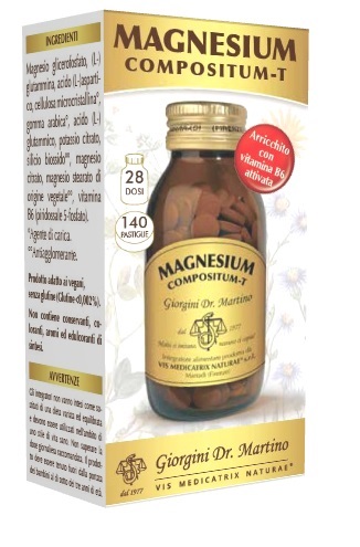 MAGNESIUM COMPOSITUM-T 140 PASTIGLIE - Farmadott.it