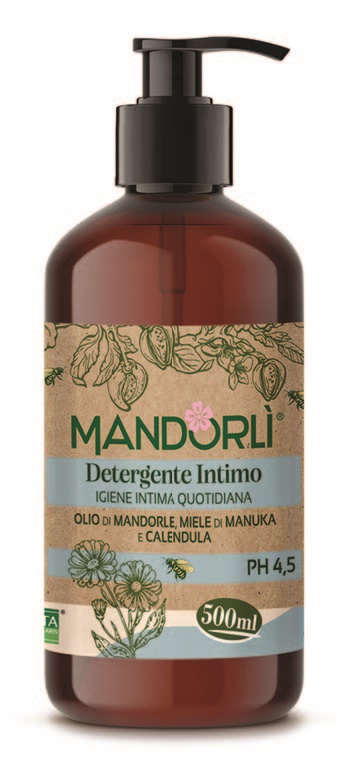 MANDORLI DETERGENTE INTIMO IGIENE INTIMA QUOTIDIANA 500 ML - Farmadott.it