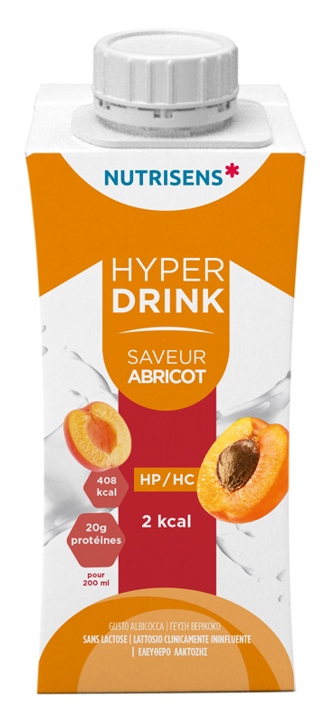HYPERDRINK 2KCAL ALBICOCCA 4X200 ML - Farmadott.it
