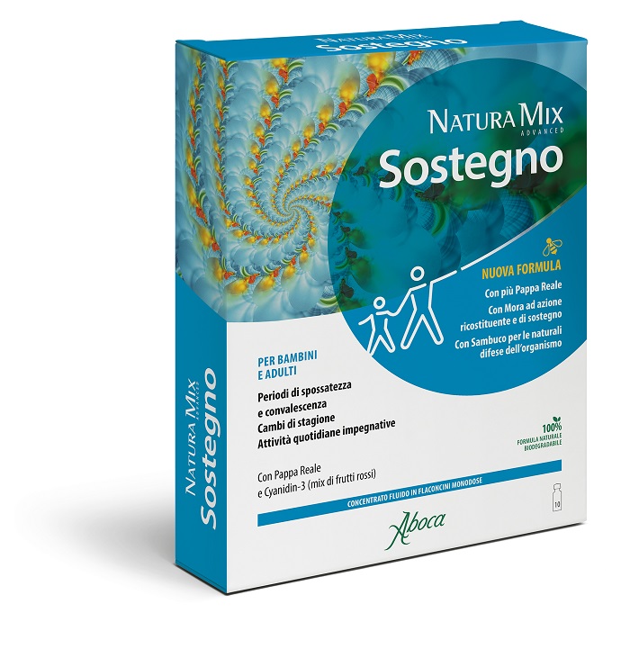 NATURA MIX ADVANCED SOSTEGNO 10 FLACONCINI DA 15 ML - Farmadott.it