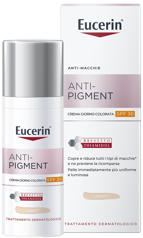 EUCERIN ANTI-PIGMENT GIORNO SPF30 COLORATO LIGHT 50 ML - Farmadott.it