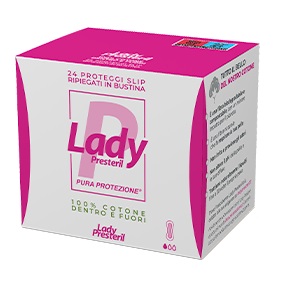 LADY PRESTERIL PROTEGGI SLIP RIPIEGATI BIODEGRADABILI 24 PEZZI - Farmadott.it