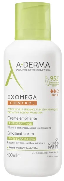EXOMEGA CONTROL CREMA EMOLLIENTE 400 ML - Farmadott.it