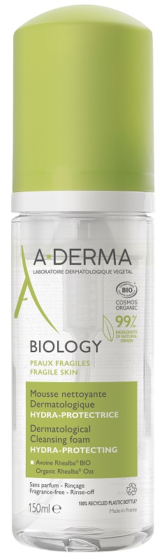 ADERMA A-D BIOLOGY SCHIUMA DETERGENTE 150 ML - Farmadott.it