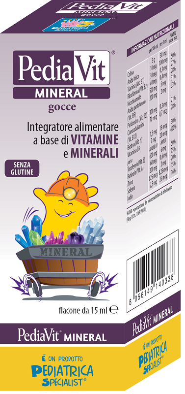 PEDIAVIT MINERAL GOCCE 15 ML - Farmadott.it