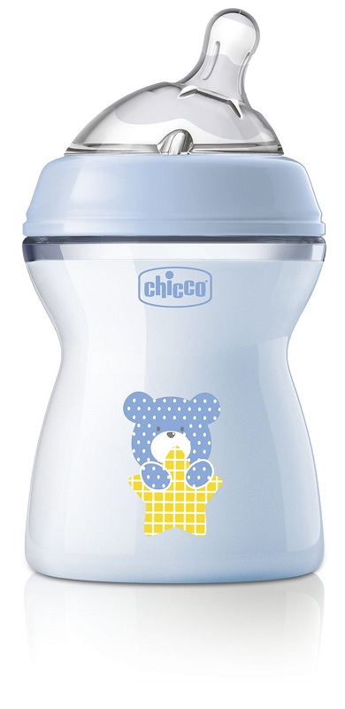CHICCO BIBERON NAT FEEL PP 2M+ 250 ML BIMBO - Farmadott.it