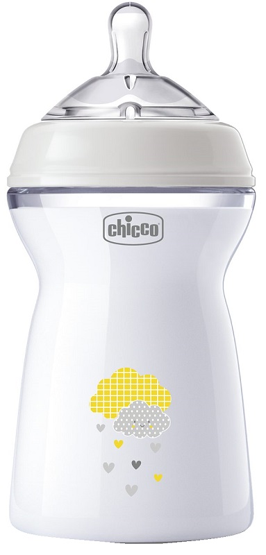 CHICCO BIBERON NAT FEEL PP 6M+ 330 ML UNISEX - Farmadott.it