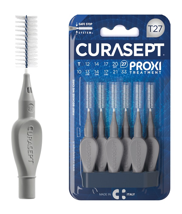 CURASEPT PROXI T27 GRIGIO/GREY 6 PEZZI - Farmadott.it