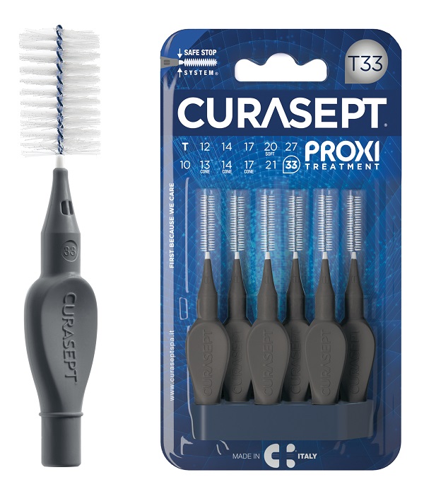 CURASEPT PROXI T33 ANTRACITE/ANTHRACITE 6 PEZZI - Farmadott.it