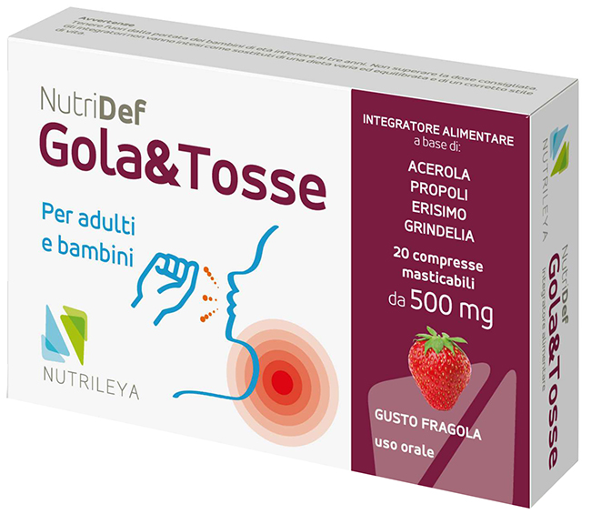 NUTRIDEF GOLA&TOSSE 20 COMPRESSE - Farmadott.it
