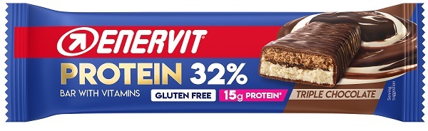ENERVIT SPORT PROTEIN BAR TRIPLE CHIOCOLATE 45 G - Farmadott.it