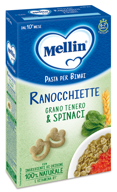 MELLIN RANOCCHIETTE CON SPINACI 280 G - Farmadott.it