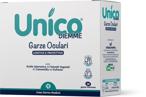 UNICO GARZE OCULARI 14 PEZZI - Farmadott.it