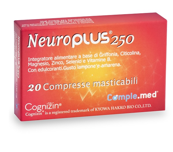 NEUROPLUS 250 20 COMPRESSE MASTICABILI - Farmadott.it
