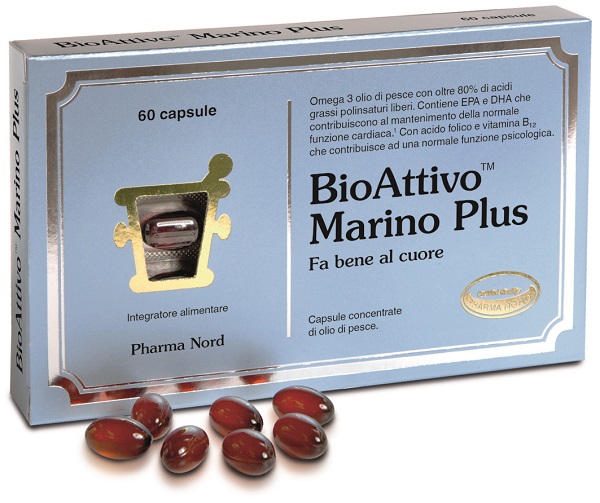 BIOATTIVO MARINO PLUS 60 CAPSULE - Farmadott.it