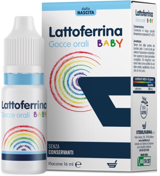 LATTOFERRINA BABY GOCCE ORALI 16 ML - Farmadott.it