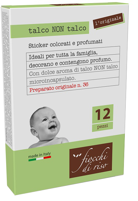 FIOCCHI DI RISO TALCO NON TALCO CEROTTI 12 PEZZI - Farmadott.it