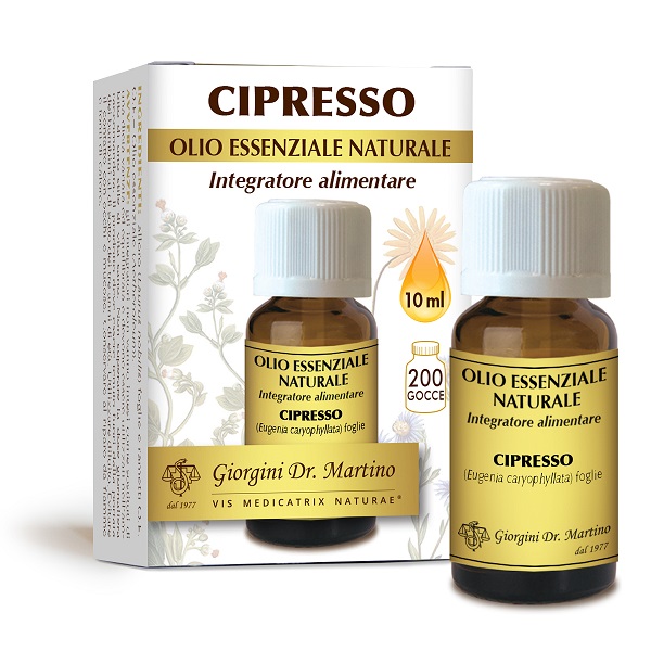 CIPRESSO OLIO ESSENZIALE NATURALE 10 ML - Farmadott.it