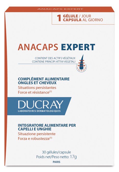 DUCRAY ANACAPS EXPERT CAPELLI E UNGHIE 30 CAPSULE - Farmadott.it