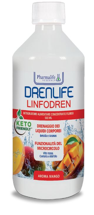 DRENLIFE LINFODREN MANGO 500 ML - Farmadott.it