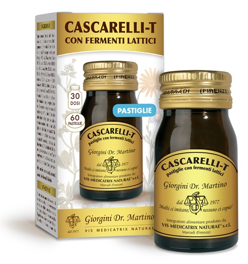 CASCARELLI T PASTIGLIE 60 PASTIGLIE CON FERMENTI LATTICI - Farmadott.it