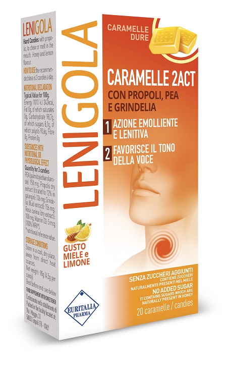 LENIGOLA 2ACT CARAMELLE DURE 20 PEZZI - Farmadott.it