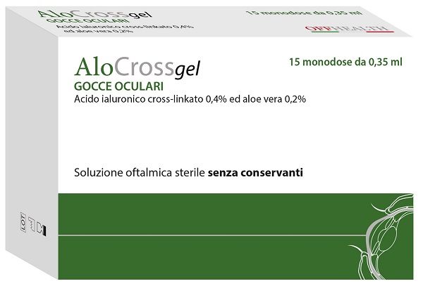 ALOCROSSGEL SOLUZIONE OFTALMICA 15 MONODOSE DA 0,35 ML - Farmadott.it