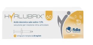 SIRINGA INTRA-ARTICOLARE HYALUBRIX 60 ACIDO IALURONICO 1,5% 60 MG 4 ML - Farmadott.it