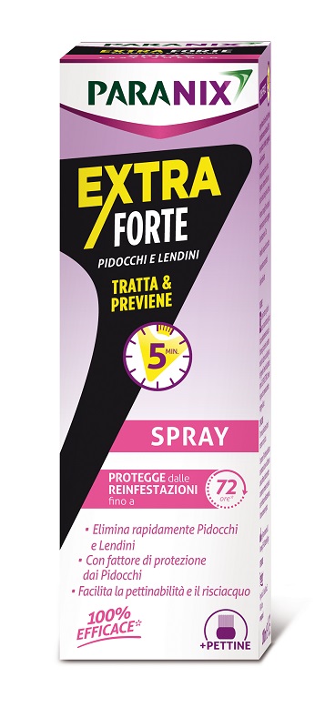 SPRAY EXTRA FORTE PARANIX PER PIDOCCHI E LENDINI 100 ML - Farmadott.it