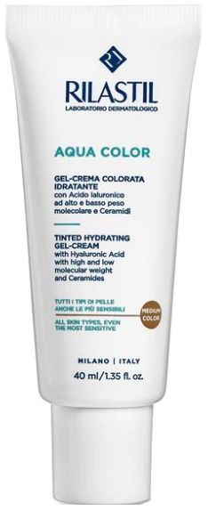 RILASTIL AQUA COLORATA GEL CREMA MEDIUM - Farmadott.it