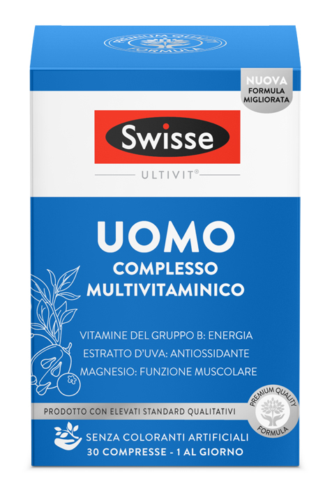 SWISSE MULTIVITAMINICO UOMO 30 COMPRESSE - Farmadott.it