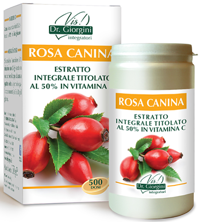 ROSA CANINA ESTRATTO INTEGRALE TITOLATO POLVERE 100 G - Farmadott.it
