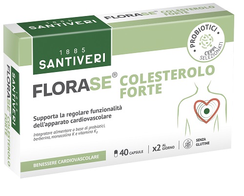 FLORASE COLESTEROLO FORTE 40 CAPSULE - Farmadott.it