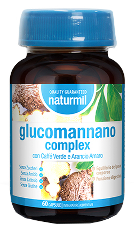 NATURMIL GLUCOMANNANO COMPLEX 60 CAPSULE - Farmadott.it
