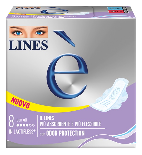 LINES E' ALI DOWNCOUNT 8 PEZZI - Farmadott.it