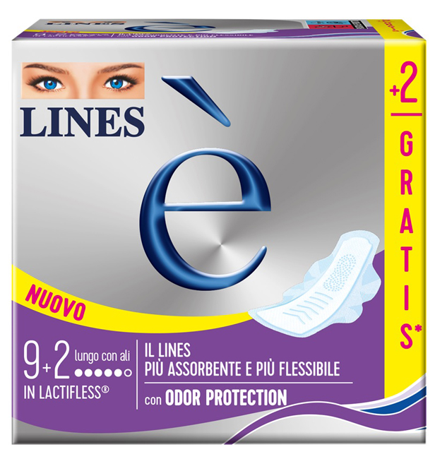 LINES E' LUNGO CARRY PACK 9 + 2 PEZZI - Farmadott.it