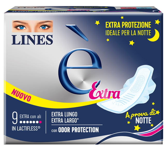 LINES E' EXTRA CARRY PACK 9 PEZZI - Farmadott.it