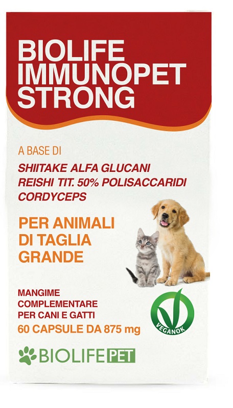 BIOLIFE IMMUNOPET STRONG 60 CAPSULE - Farmadott.it