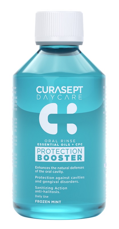 CURASEPT DAYCARE COLLUTORIO PROTECTION BOOSTER FROZEN MINT 250 ML - Farmadott.it