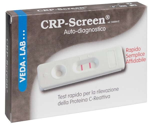 TEST SCREEN CRP PROT C REATTIVA AUTODIAGNOSTICO 1 PEZZO - Farmadott.it