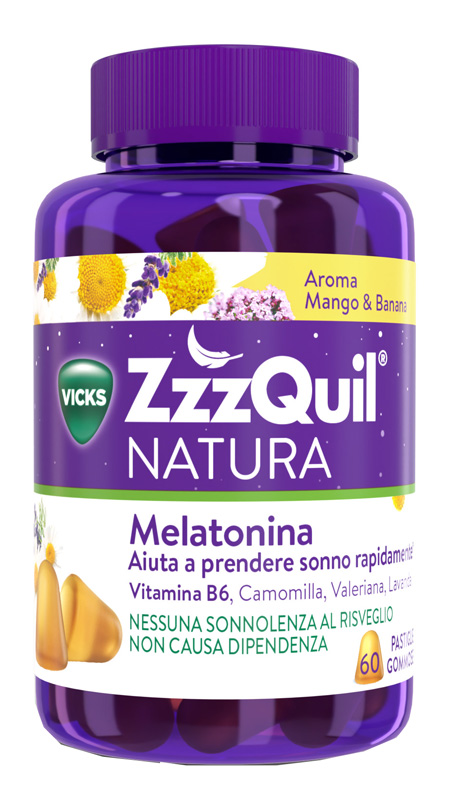 ZZZQUIL NATURA MANGO & BANANA 60 PASTIGLIE GOMMOSE - Farmadott.it