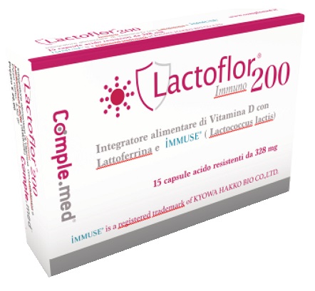 LACTOFLOR IMMUNO 200 15 CAPSULE - Farmadott.it