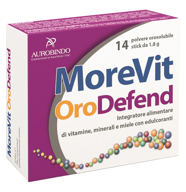 MOREVIT ORODEFEND 14 STICK 1,8 G CON EDULCORANTI - Farmadott.it