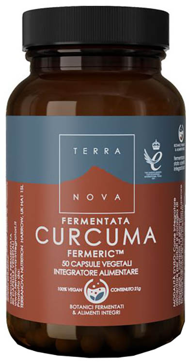 TERRANOVA CURCUMA FERMENTATA 50 CAPSULE - Farmadott.it