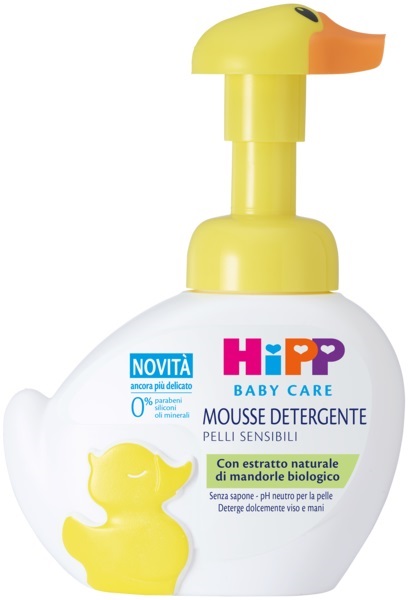 HIPP BABY CARE MOUSSE DETERGENTE PAPERELLA FUN 250 ML - Farmadott.it