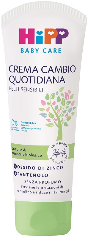 HIPP BABY CARE CREMA CAMBIO QUOTIDIANA PELLI SENSIBILI 75 ML - Farmadott.it
