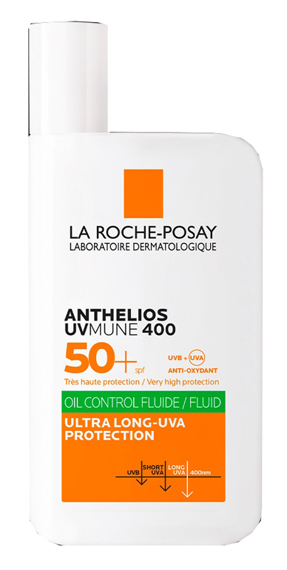 ANTHELIOS FLUIDO OIL CONTROL COLORATO UVMUNE SPF50+ 50 ML - Farmadott.it