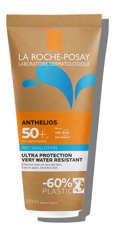 ANTHELIOS GEL PELLE BAGNATA 50+ 200 ML NUOVO PAPERPACK - Farmadott.it